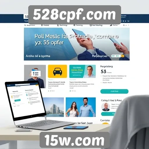 Experiência do usuário em 528cpf.com e sua navegação
